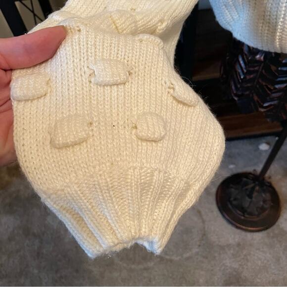 NWT En Crème Crew Neck Angora Blend Sweater Size L - Picture 6 of 12